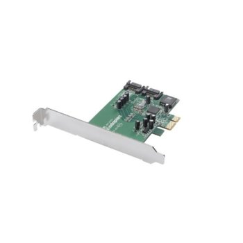 Adaptec PCI-E RAID контролер, 2xSATA 2, PCI-E