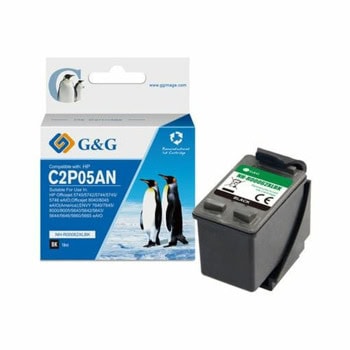 Касета за HP OfficeJet 250 Series/OfficeJet 5700 Series/OfficeJet 8000 Series/Envy 5600 Series/Envy 7600 Series - Black - R062BK - G&G - Неоригинална, Заб.: 600 брой копия | JAR Computers Касета за HP R062BK