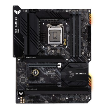 Дънна платка Asus TUF GAMING Z590-PLUS, Z590, LGA1200, DDR4, PCI-E 4.0 (DP&HDMI), 6x SATA 6Gb/s, 3x M.2, 1x USB 3.2 Gen 2x2 Type-C, ATX | JAR Computers Asus TUF GAMING Z590-PLUS 90MB16B0-M0EAY0