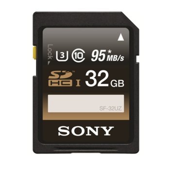 Sony 32GB SD, Ultra High Speed, UHS-1