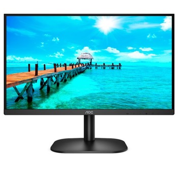 Монитор AOC 24B2XD, 23.8", IPS панел, 75Hz, 1920x1080, 4 ms, 20M:1, 250 cd/m2, VGA / DVI | JAR Computers AOC 24B2XD