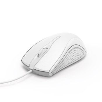 Мишка HAMA MC-200, оптична (1200 dpi), кабел 1.5m, USB, бяла image