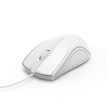 Мишка HAMA MC-200, оптична (1200 dpi), кабел 1.5m, USB, бяла | JAR Computers Оптична мишка HAMA MC-200 182603