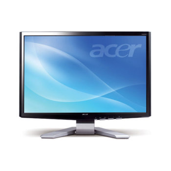 Монитор 20" Acer P203W 5ms 2500:1 300cd/m2 TCO'03, сиво-черен, 3Y | JAR Computers 20" Acer P203W 5ms 2500:1 300cd/m2 TCO'03