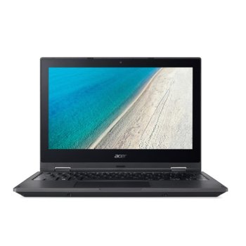 Лаптоп Acer TravelMate B118 TMB118-G2-RN-P36Z (NX.VHREX.003_SV.WNBAF.B06), четириядрен Gemini Lake Intel Pentium N5000 1.1/2.7 GHz, 11.6" (29.46 cm) Full HD IPS Glare Touchscreen Display, (HDMI), 4GB DDR4, 128GB SSD, 1x USB 3.0, Windows 10 | JAR Computers Acer TravelMate B118 TMB118-G2-RN-P36Z