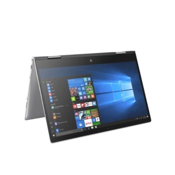 Хибриден лаптоп HP Envy x360 15-bp002nn (1WS07EA)(сребрист), двуядрен Kaby Lake Intel Core i7-7500U 2.7/3.5 GHz, 15.6" (39.6 cm) FHD IPS Multitouch WLED Backlit Display & GF 940MX 4GB, (HDMI), 8GB DDR4, 256GB SSD, 1x USB 3.1 Type-C, Windows 10 | JAR Computers HP Envy x360 15-bp002nn 1WS07EA