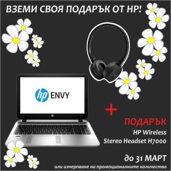 15.6 HP ENVY 15-k251nu L3S52EA H7000 bundle