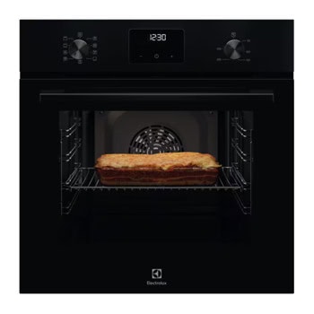 Фурна за вграждане Electrolux LOFGF00BK, клас A, 65л. обем, AquaClean почистване, черна | JAR Computers Electrolux LOFGF00BK