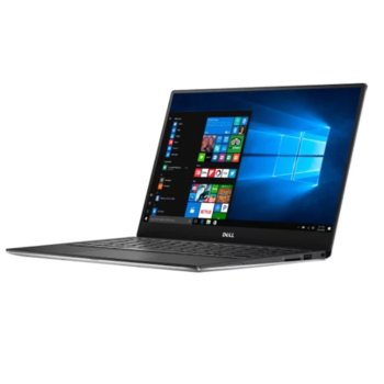 Лаптоп Dell XPS 13 9360 (DXPS139360I58256_WINH5-14) (сребрист), четириядрен Kaby Lake R Intel Core i5-8250U 1.60/3.40 GHz, 13.3" (33.78cm) Full HD Anti-Glare Display (HDMI), 8GB LPDDR3, 512GB SSD, Thunderbolt, Windows 10 home, 1.26 kg | JAR Computers Dell XPS 13 9360 (DXPS139360I58256_WINH5-14)