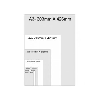 Фолио за ламиниране Monolith, размер A4, 216x426 mm, 80 mic, 100бр. | JAR Computers Monolith Фолио за ламиниране