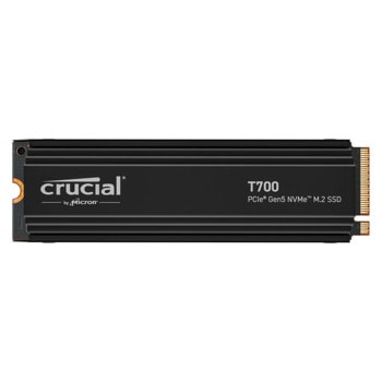 Памет SSD 4TB, Crucial T700, PCIe 5.0 NVMe, M.2 (2280), скорост на четене до 12 400MB/s, скорост на запис до 11 800MB/s | JAR Computers Crucial T700 CT4000T700SSD5