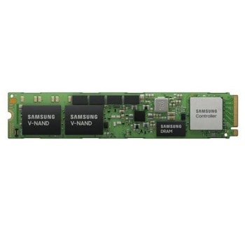 Памет SSD 3.84TB Samsung PM983, PCIe NVMe, M.2 (22110), скорост на четене 3000MB/s, скорост на запис 1400MB/s, сървърен клас надеждност | JAR Computers Samsung 3.8TB SSD PM983 PCIe (NVMe) M.2