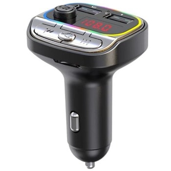 FM трансмитер C21, 87.5 MHz до 108.MHz, Bluetooth, USB, черен | JAR Computers Noname C21 33234