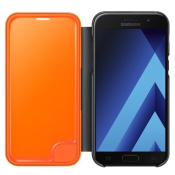 Samsung Galaxy A5 (2017) Neon Flip Cover Black