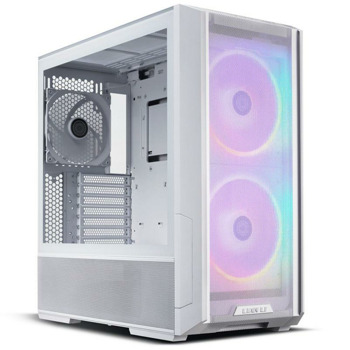 Кутия Lian Li Lancool 216 RGB, ATX/mATX/E-ATX/Mini-ITX, 2x USB 3.0, 1x USB-C, с прозорец, 3x вентилатора, бяла, без захранване | JAR Computers Lian Li Lancool 216 RGB White G99.LAN216RW.00