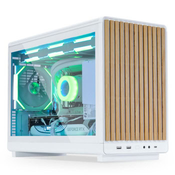 Lian Li A3-mATX Glass Edition Wood White