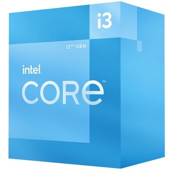 Процесор Intel Core i3-12100F, четириядрен (3.3/4.3 GHz, 12MB Cache, LGA1700) BOX | JAR Computers Intel Core i3-12100F BOX BX8071512100F