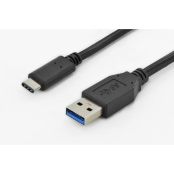 ASSMANN USB3.0 C(м) към USB A(м) 1m AK-300136-010