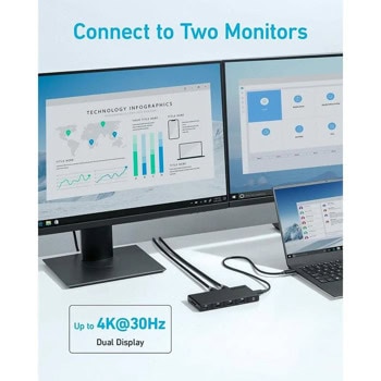 Anker 364 10-in-1 USB-C PD Hub | JAR Computers Anker 364 10-in-1 USB-C PD Hub