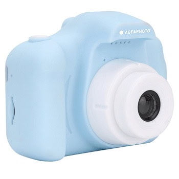 Фотоапарат AgfaPhoto Realikids Cam Mini Blue, 12 Mpix, 2.0" (5.08 cm) дисплей, слот за microSD карта до 32GB, син | JAR Computers Аgfa Realikids Cam Mini Pink ARKCMBL
