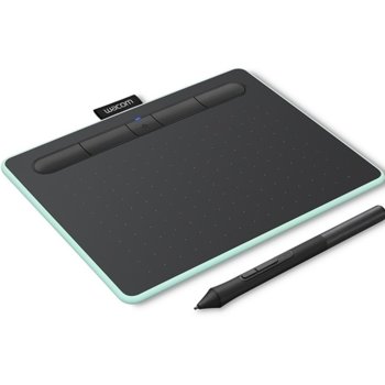 Wacom Intuos M Bluetooth Pistachio + TS-HUB2K