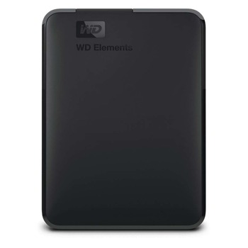 Твърд диск 5TB Western Digital Elements Portable (WDBU6Y0050BBK-WESN), външен, 2.5" (6.35cm), USB 3.0 | JAR Computers Western Digital Elements Portable 5TB Black
