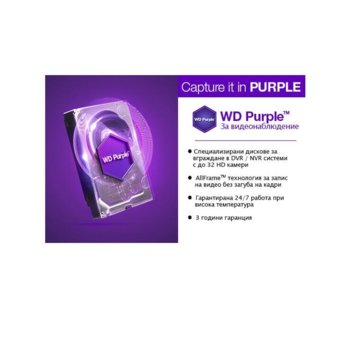 Western Digital 12TB Purple SATA 6GB/S WD121PURZ