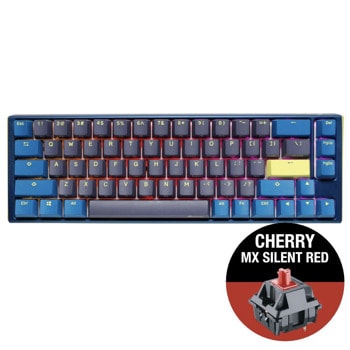 Клавиатура Ducky One 3 Daybreak SF 65 MX Silent RD