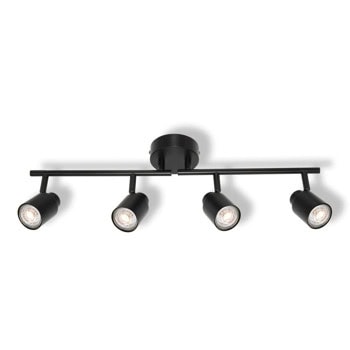 ledvance led spot primal 4xgu10 black