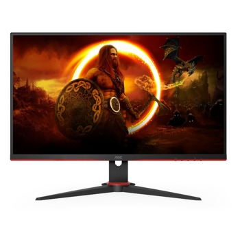 Монитор AOC 24G2SAE/BK, 23.8" (60.45 cm) VA панел, 165Hz, Full HD, 1ms (MPRT), 350 cd/m2, DisplayPort, HDMI | JAR Computers Монитор AOC 24G2SAE/BK