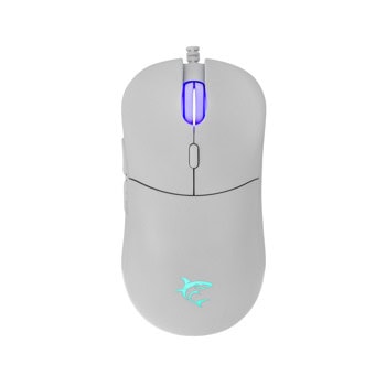 Мишка White Shark Bagdemagus, оптична (7200 dpi), USB, бяла, гейминг, 6 бутона | JAR Computers White Shark Bagdemagus White GM-5010