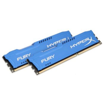 2x4GB 1600MHz Kingston HyperX Fury HX316C10FK2/8