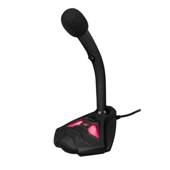 Микрофон Trust GXT 211 Reyno, USB, със стойка, черен | JAR Computers TRUST GXT 211 Reyno