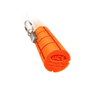 Памет 32GB USB Flash Drive, LaCie Rugged Key, USB 3.0, удароустойчива, оранжева | JAR Computers 32GB LaCie Rugged Key USB 3.0