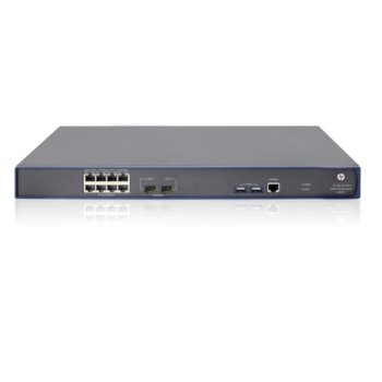 Суич HP 830 PoE+ Unified Wired-WLAN, 8 ports 1000Mbps | JAR Computers HP HP 830 8-port PoE+ Unified Wired-WLAN Switch