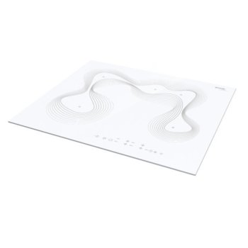 Стъклокерамичен плот Gorenje ECT646KR, 4 нагревателни зони, тройно-разширена нагревателна зона, 7100 W, бял | JAR Computers Стъклокерамичен плот Gorenje ECT646KR