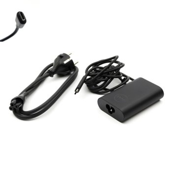 Захранване (оригинално) за лаптопи Dell Notebook 5V/20V 10W/45W 2A/2.25A, Type-C + Power Cable | JAR Computers Ориг.зар. за лаптоп Dell 5V/20V 10W/45W 2A/2.25A