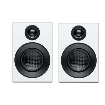 Тонколони Pro-Ject Audio Systems Speaker Box 3 E Carbon, 2.0, басрефлексни, бели, 83 - 20 000 Hz честотен диапазон | JAR Computers Pro-Ject Audio Speaker Box 3 E Carbon White