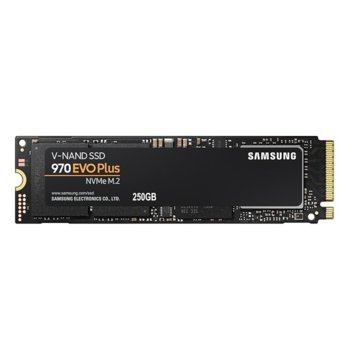 Памет SSD 250GB Samsung 970 EVO Plus, NVMe, M.2 (2280), скорост на четене 3500 MB/s, скорост на запис 3300 MB/s image