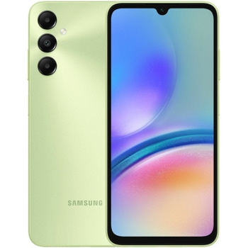 Смартфон Samsung SM-A057 Galaxy A05s (зелен), поддържа 2 SIM карти, 6.7" (17.01 cm) PLS 90 Hz дисплей, осемядрен Snapdragon 680 (4x 2.4GHz & 4x 1.9GHz), 4GB RAM, 128GB Flash памет(+microSD слот), 50.0 + 2.0 + 2.0 & 13.0 MPix камера, Android, 194 g | JAR Computers Samsung SM-A057 Galaxy A05s 4/128 Green
