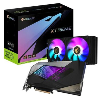 Видео карта Nvidia GF RTX 4070 Ti, 12GB, Gigabyte Aorus Xtreme Waterforce, PCI-E 4.0, GDDR6X, 192-bit, DisplayPort, HDMI | JAR Computers Gigabyte GF RTX 4070 Ti Xtreme Waterforce