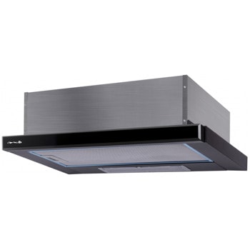 Абсорбатор Arielli ATH-465BL, телескопичен, 140W, 300м3/ч, 2 скорости, 2 мотора, черен | JAR Computers ARIELLI ATH-465BL