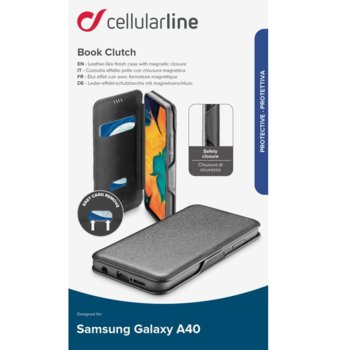 Калъф Book Clutch за Samsung Galaxy A40