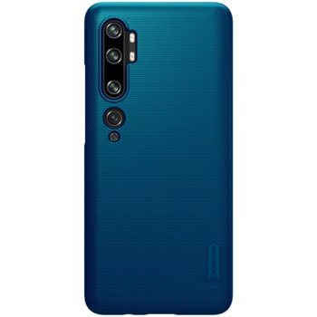 Калъф за Xiaomi Mi Note 10, поликарбонатен, Nillkin, син | JAR Computers Mi Note 10 калъф твърд гръб Nillkin син
