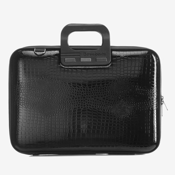 Чанта за лаптоп Bombata Shiny Cocco E00862-4, до 14" (35.56cm), черна | JAR Computers Bombata Shiny Cocco Black E00862-4