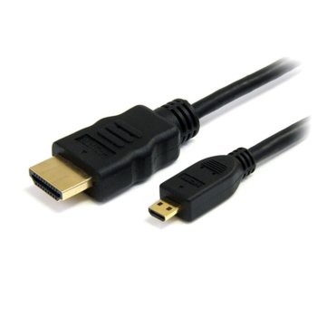 Кабел HDMI(м) към Micro HDMI(м), 1.5m, черен | JAR Computers HDMI(м) към Micro HDMI(м) 1.80m