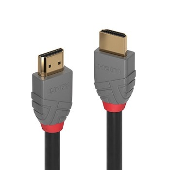 Кабел Lindy 36961, от HDMI(м) към HDMI(м), 0.5m, 4K/60Hz, черен | JAR Computers Lindy 36961