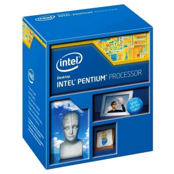 Haswell Pentium G3440 дву-ядрен (3.3GHz, 3MB L3, 350MHz-1.15GHz GPU, LGA1150) BOX | JAR Computers Haswell Intel Pentium G3440 BOX