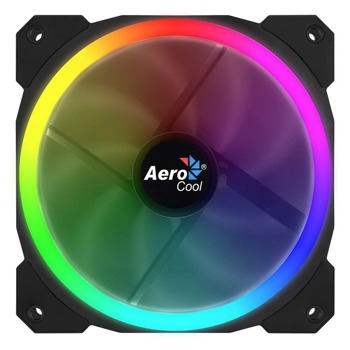 Вентилатор 120mm, AeroCool Orbit (ACF3-OB10217.01), 3-pin, 1200 rpm, RGB подсветка | JAR Computers AeroCool ACF3-OB10217.01