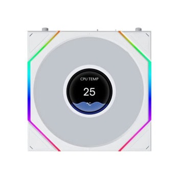 lian li uni fan tl lcd flex white reverse